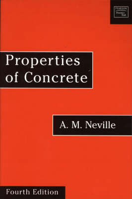 Properties of Concrete on Paperback by A.M. Neville