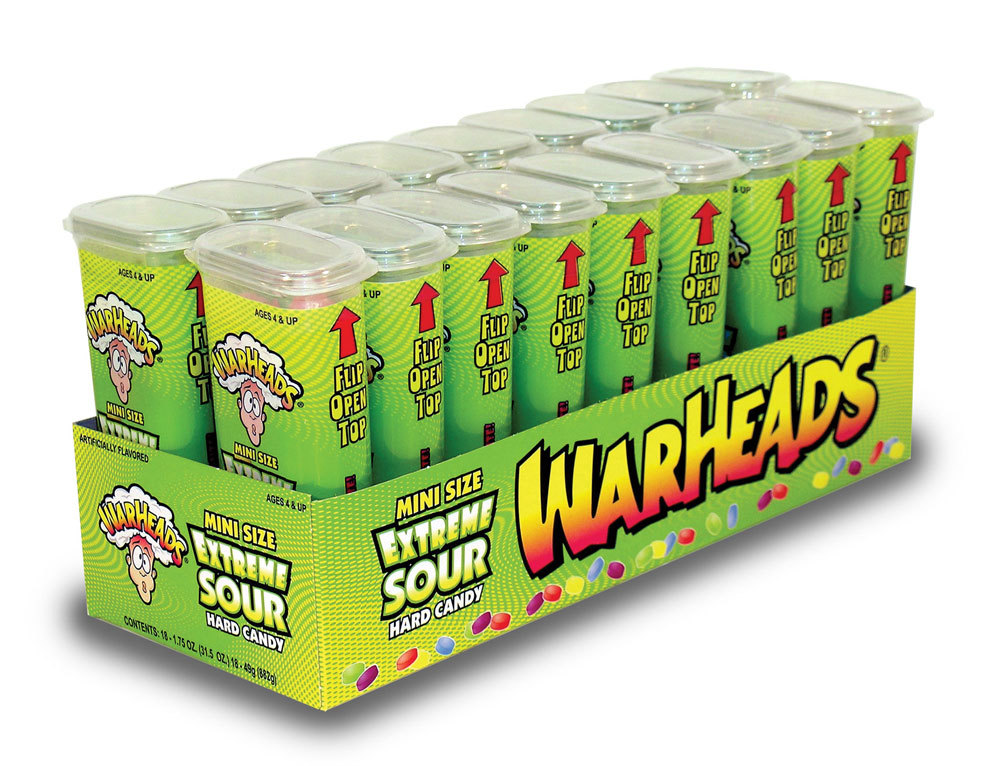 Warheads Extreme Sour Mini Size 49g image