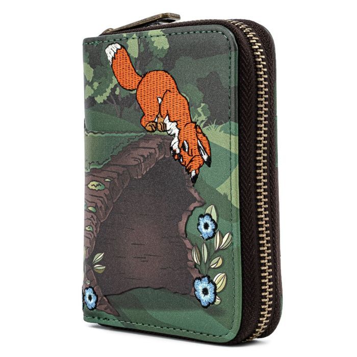 Loungefly: Fox & Hound - Copper Todd Zip Around Wallet