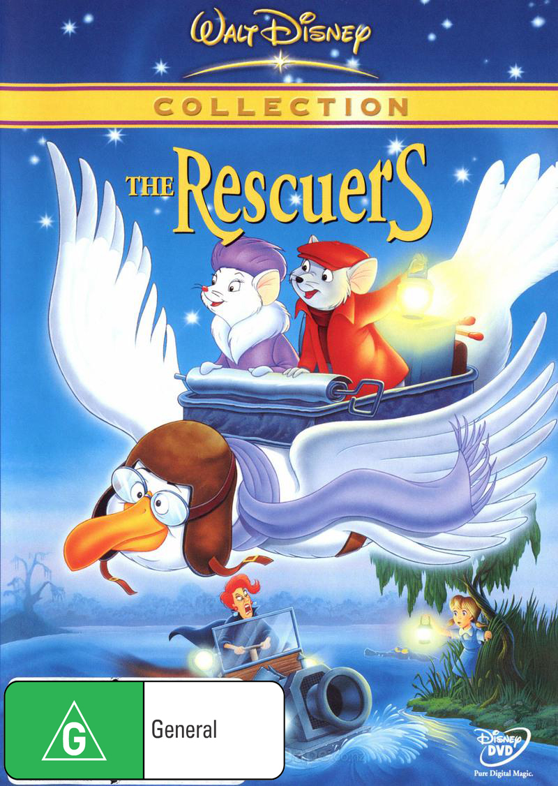 The Rescuers (1977) on DVD image