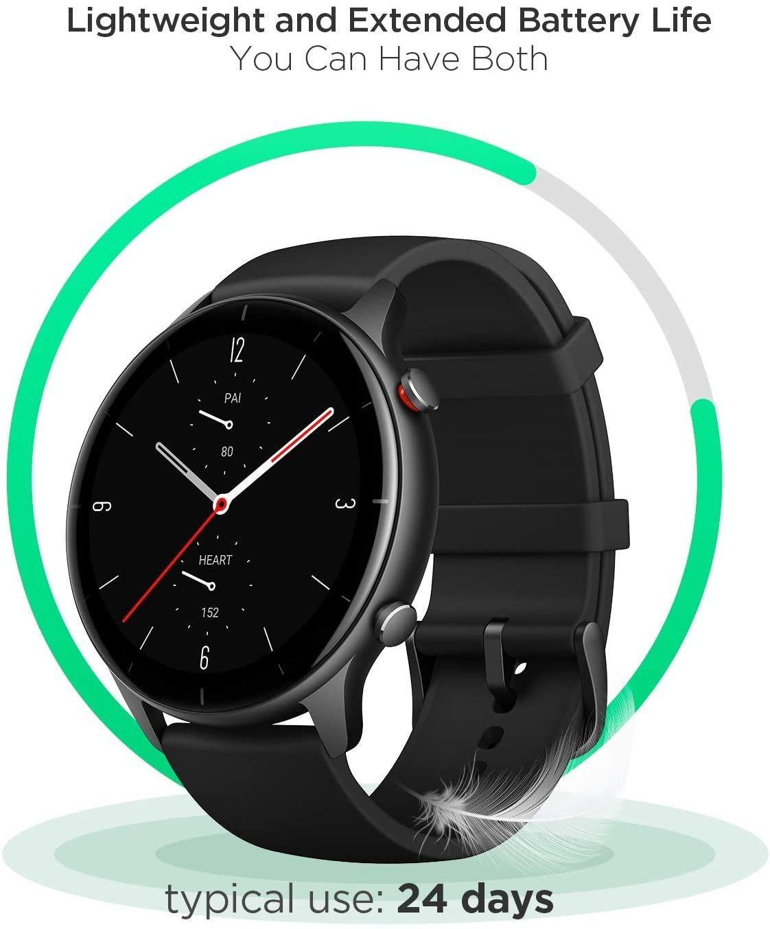 Xiaomi Amazfit GTR 2 Smartwatch - Stainless Steel (Classic Edition) image