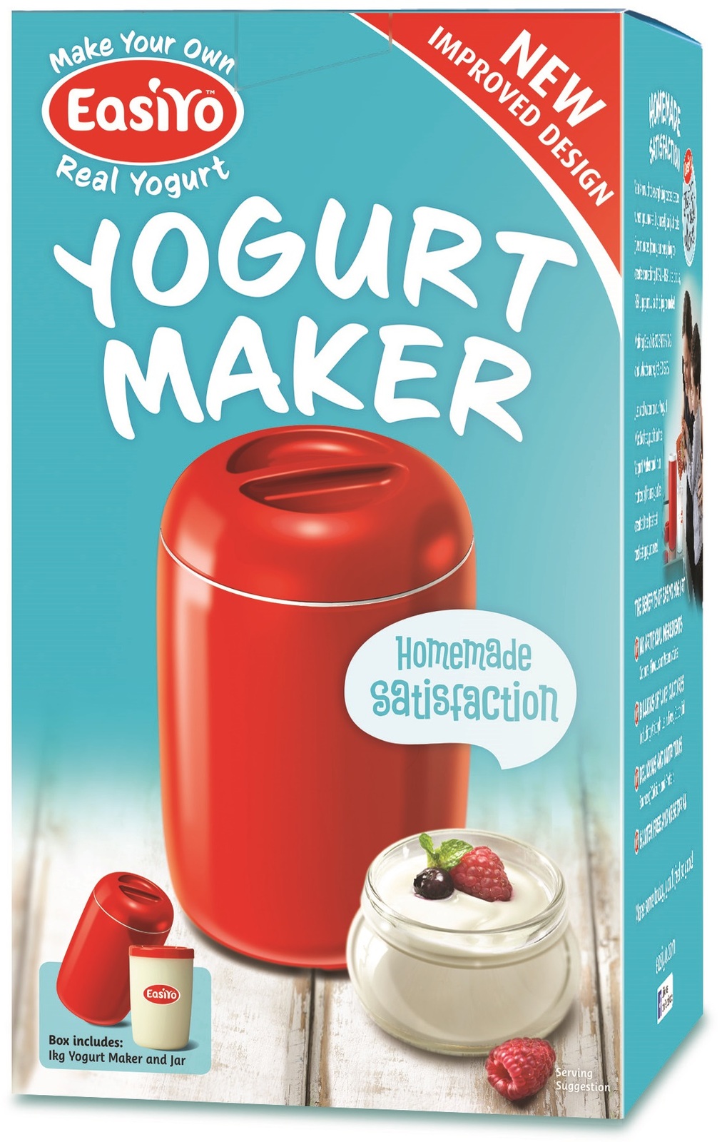EasiYo Yogurt Maker Classic Red at Mighty Ape NZ