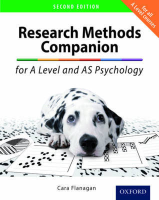 The Research Methods Companion for A Level Psychology by Cara Flanagan image