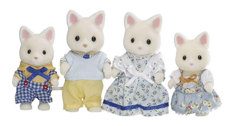 Sylvanian Families: Silk Cat Family