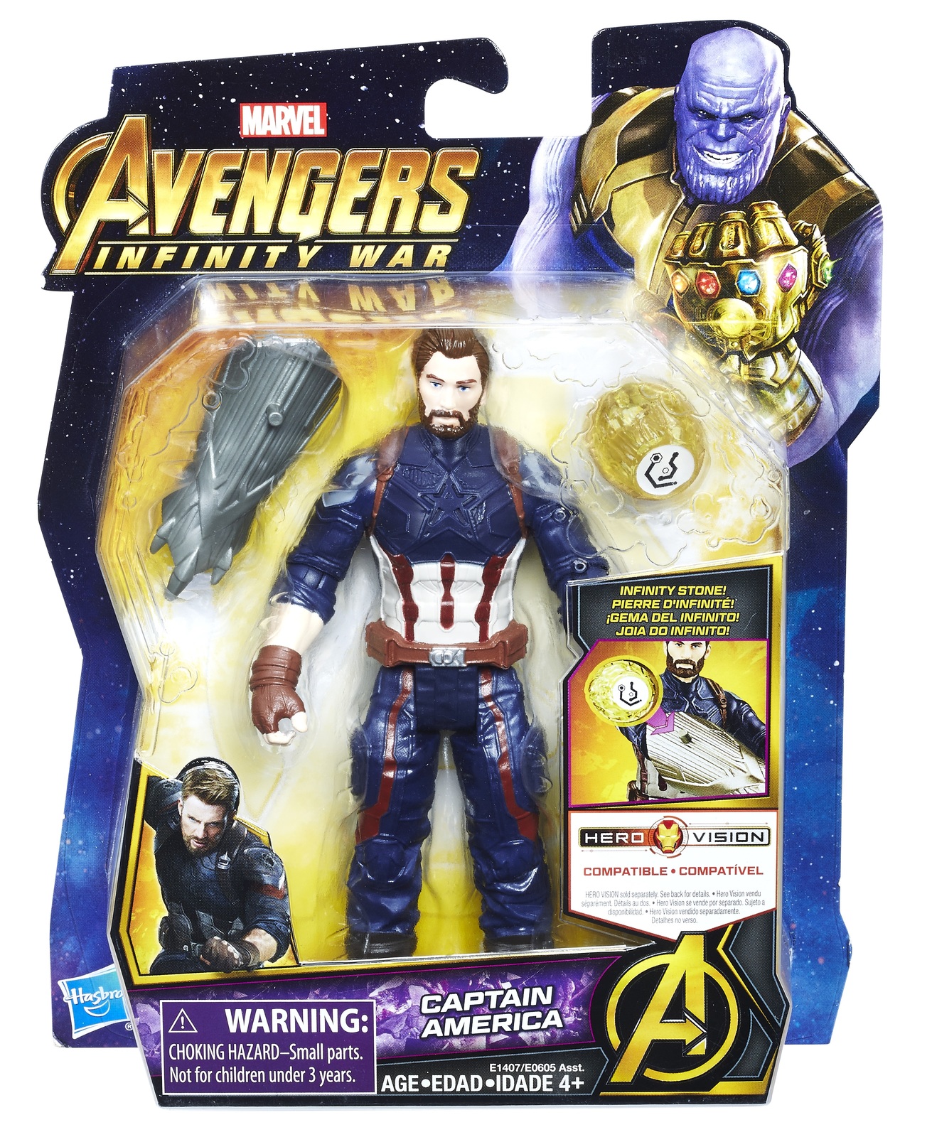 Avengers Infinity War: Captain America - 6" Action Figure image