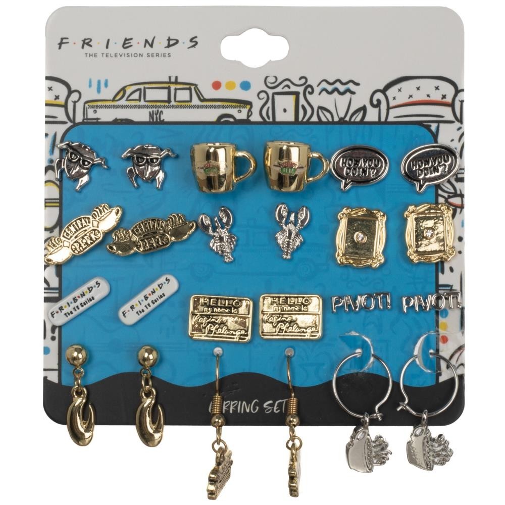 Friends Earring Set at Mighty Ape NZ