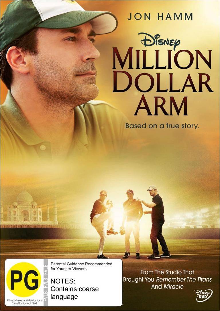 Million Dollar Arm on DVD image