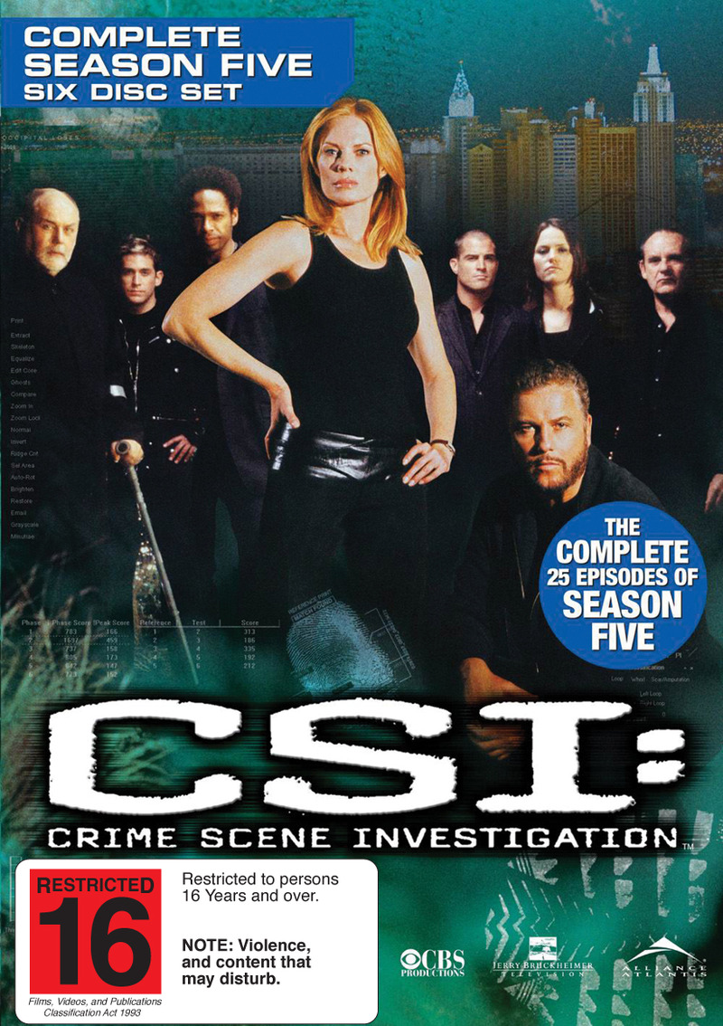 CSI - Las Vegas: Complete Season 5 on DVD