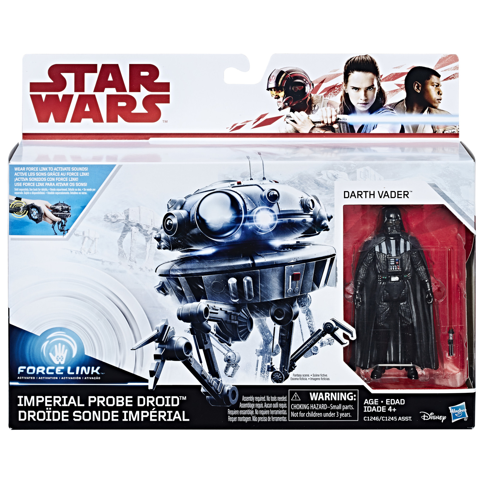 Star Wars: Force Link Figure - Droid & Darth Vader 2 Pack image