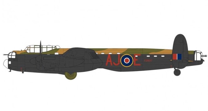 Airfix Avro Lancaster BIII 1:72 scale model kit image