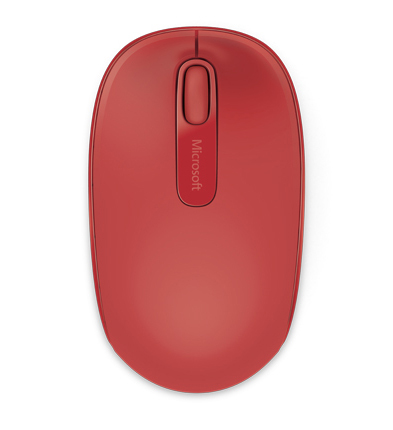 Microsoft Wireless Mobile Mouse 1850 (Red)