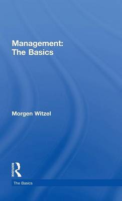 Management: The Basics by Morgen Witzel image