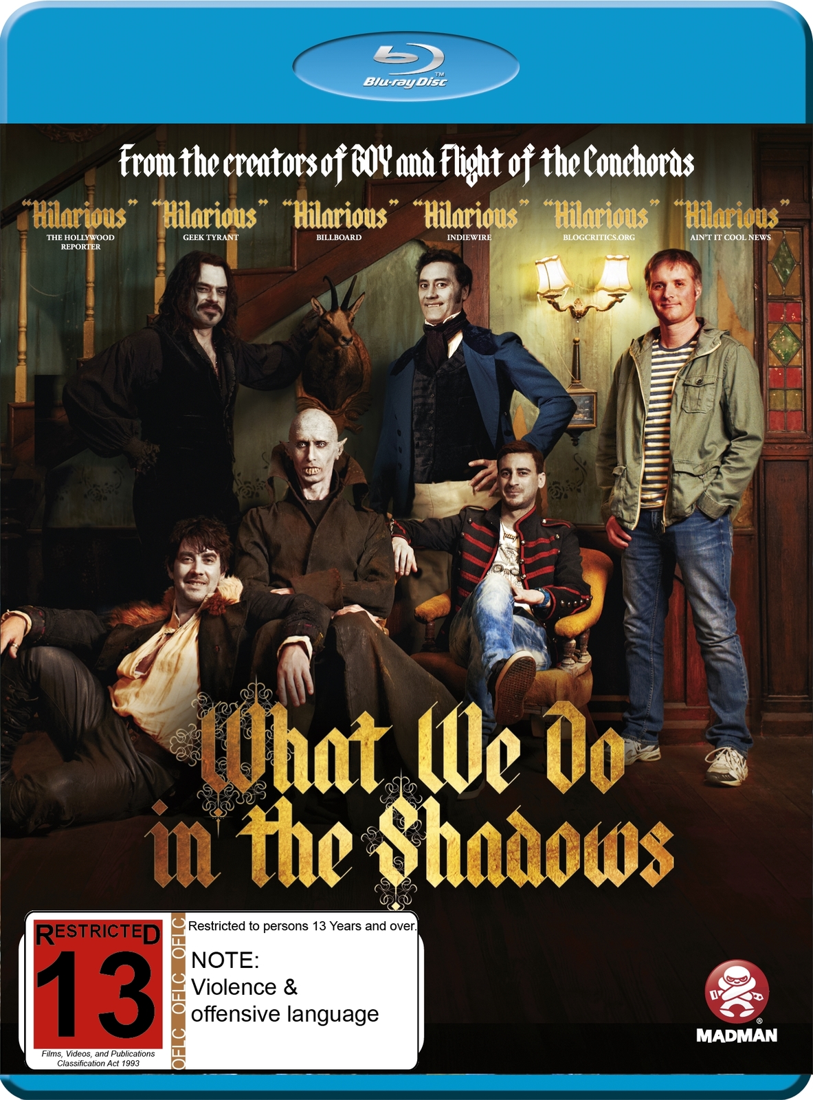 What We Do In The Shadows on Blu-ray image