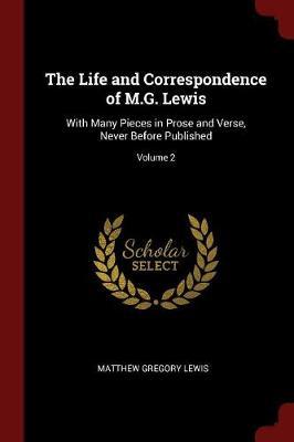 The Life and Correspondence of M.G. Lewis by Matthew Gregory Lewis image