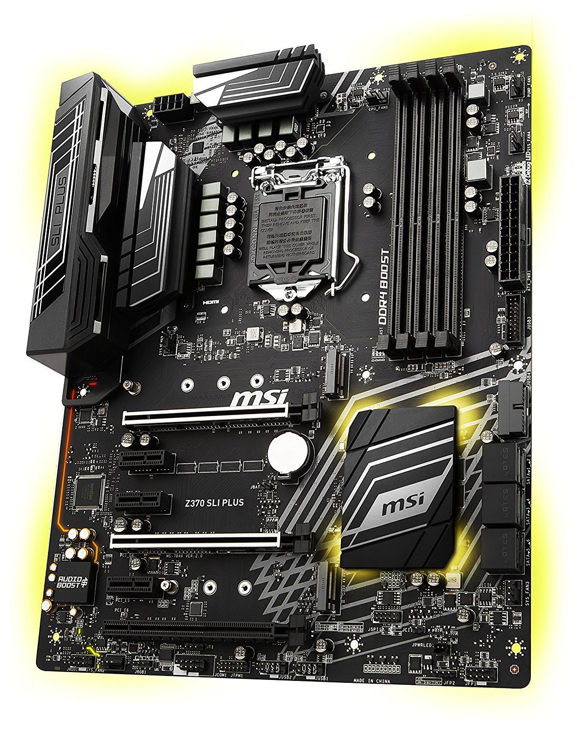 MSI Z370 SLI PLUS Gaming Motherboard at Mighty Ape NZ