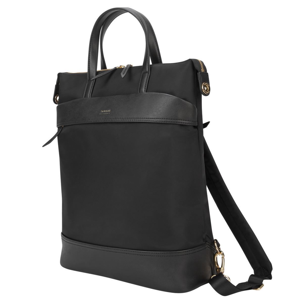 15" Newport Convertible 2-in-1 Backpack (Black) image