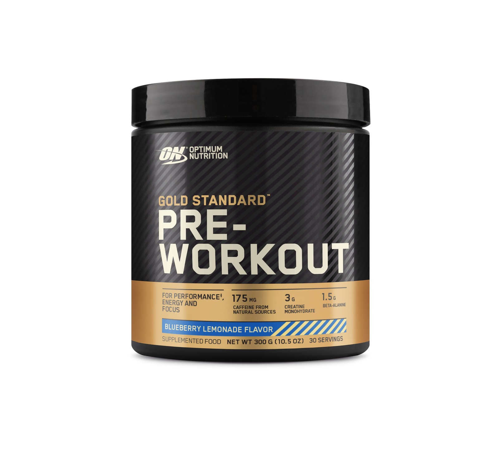 Optimum Nutrition Gold Standard Pre-Workout - Blueberry Lemonade (300g/30 Servings) image