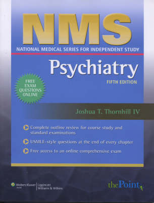 NMS Psychiatry by Joshua T. Thornhill image