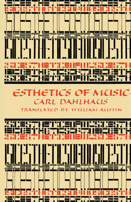 Esthetics of Music by Carl Dahlhaus image