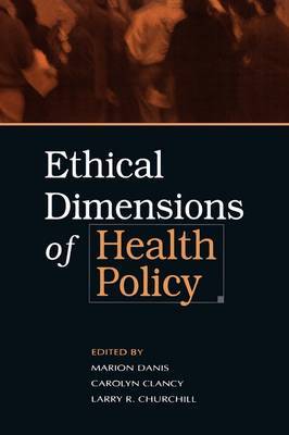 Ethical Dimensions of Health Policy image