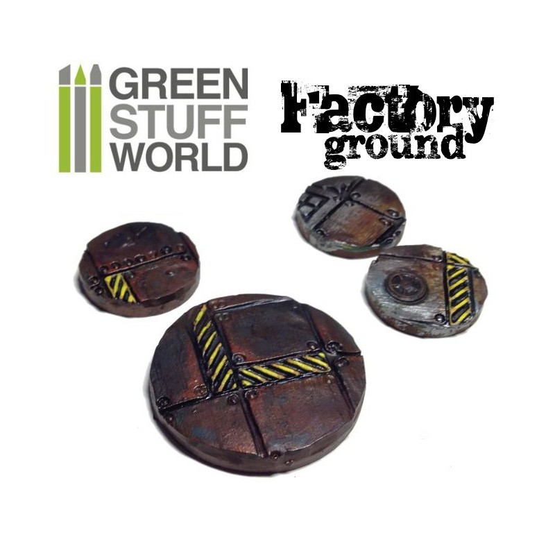 Green Stuff World Texture Rolling Pin: Factory Ground image