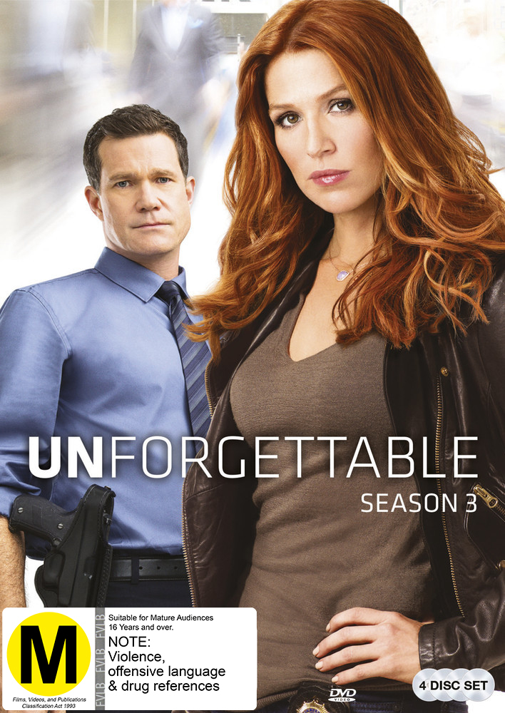 Unforgettable - Season 3 on DVD image