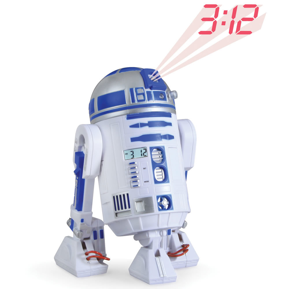 Star Wars R2D2 Projection Alarm Clock at Mighty Ape Australia
