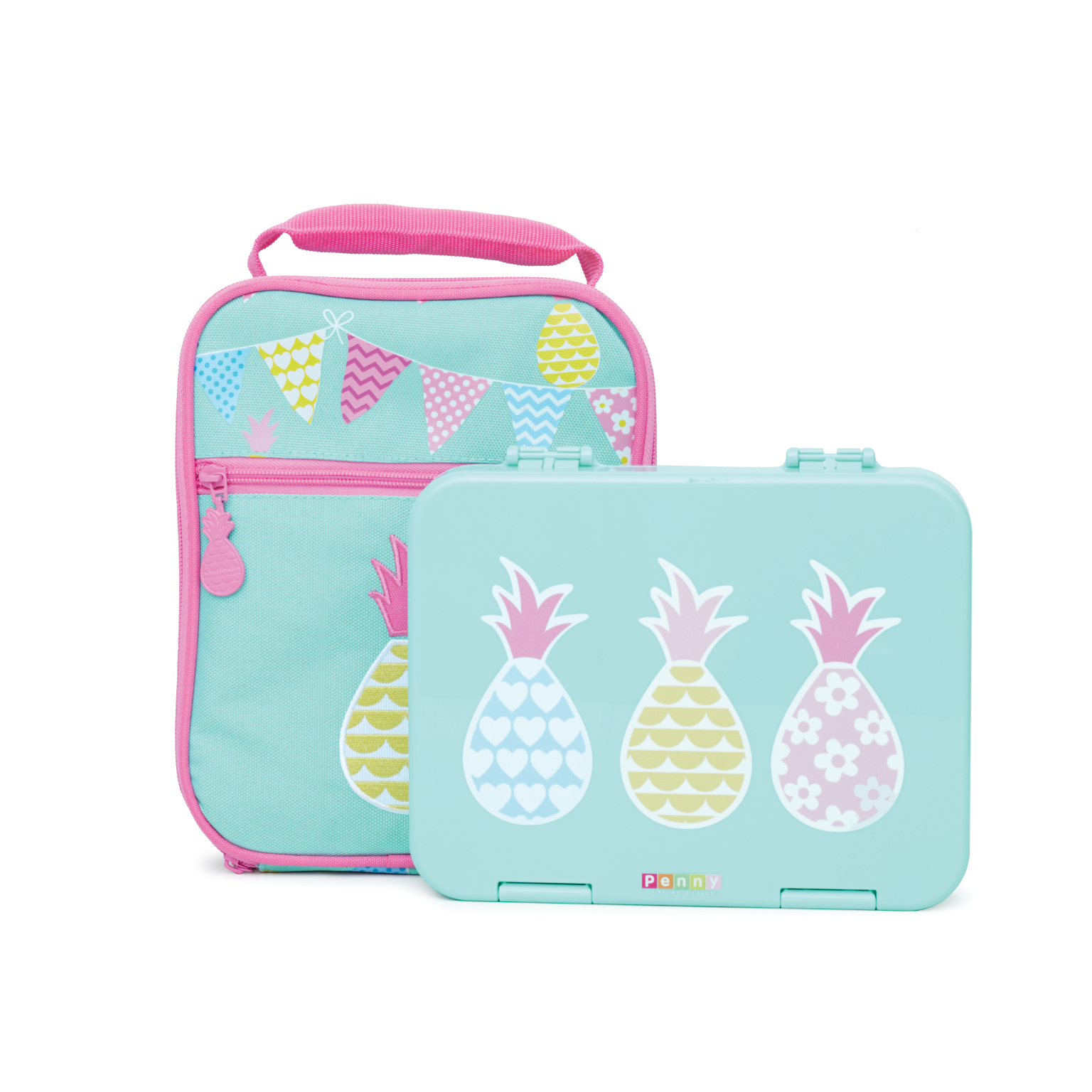 Pineapple Bunting Bento Cooler Bag