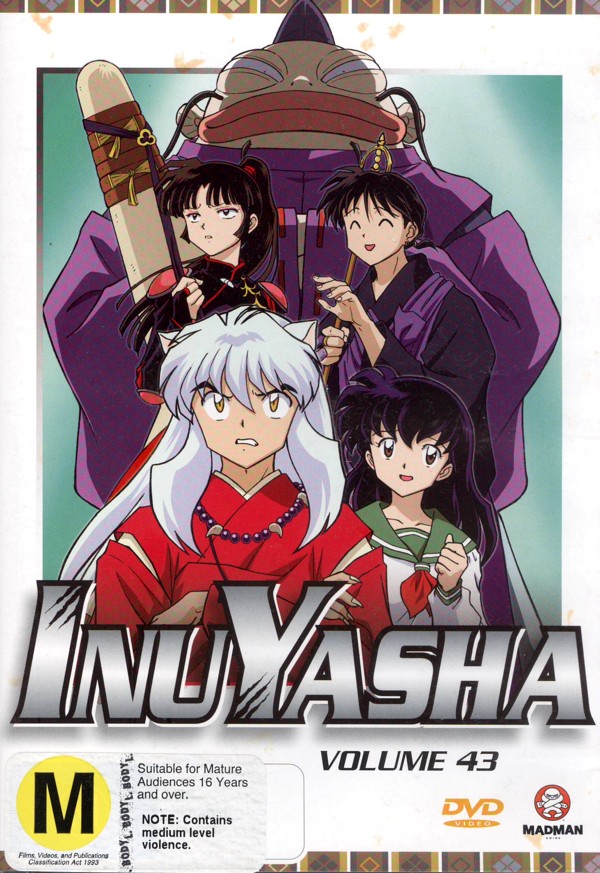 InuYasha - Vol. 43 on DVD image
