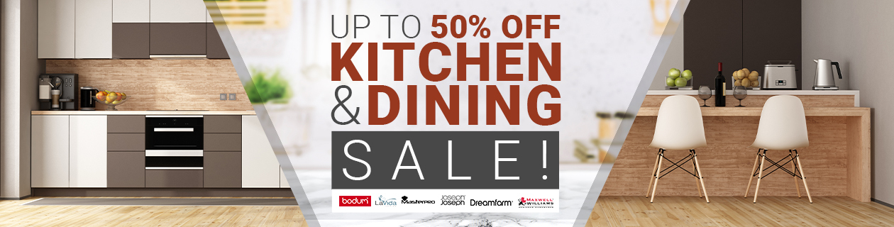 Kitchen & Dining Sale on NOW!