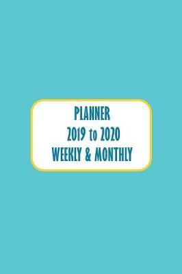 Academic Planner Appointment Book Pastel Blue by Here and Now image