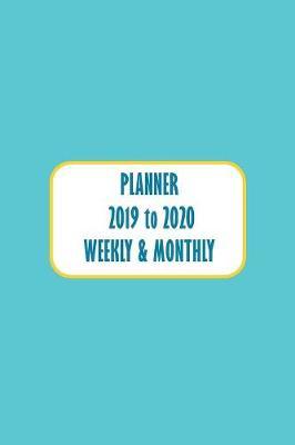 Academic Planner Appointment Book Pastel Blue image