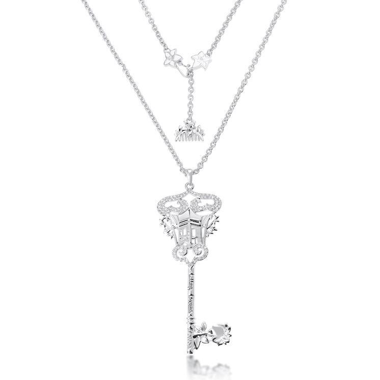 Couture Kingdom: Disney - Princess Mulan Key Necklace (White Gold) image