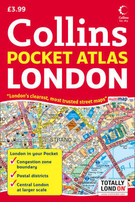 London Pocket Atlas by Collins UK image