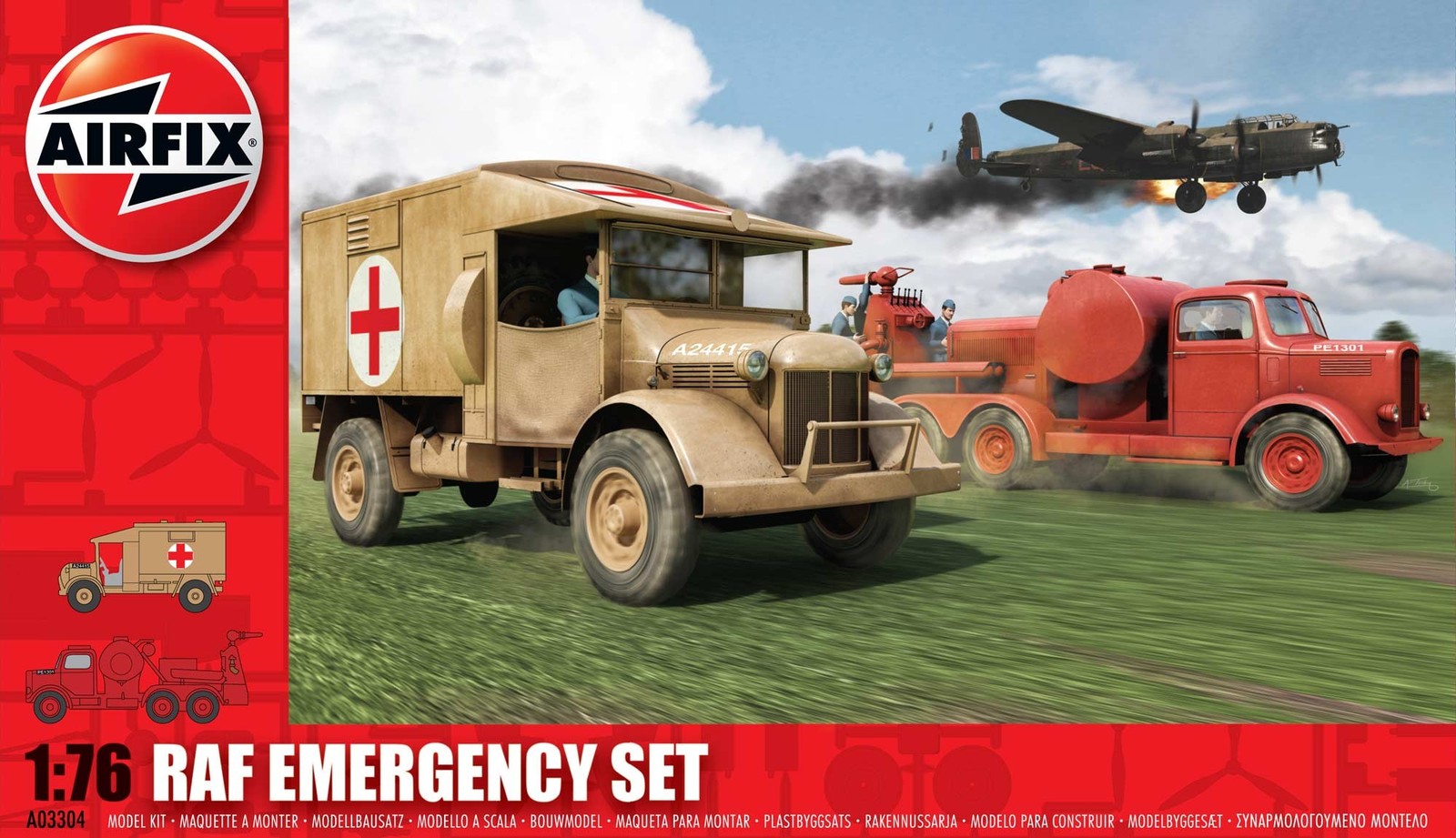 176 RAF Emergency Set Model Kit at Mighty Ape Australia