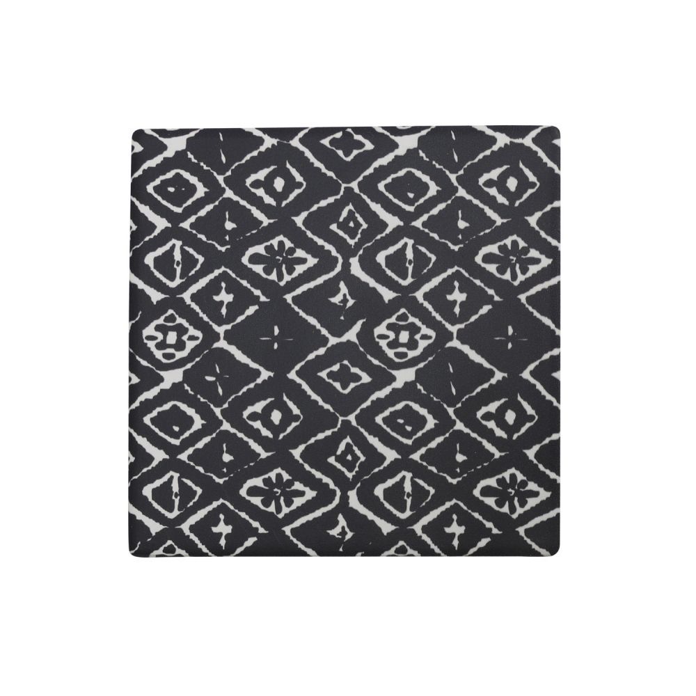 Splosh Markings Ceramic Coaster - Dark Diamond image