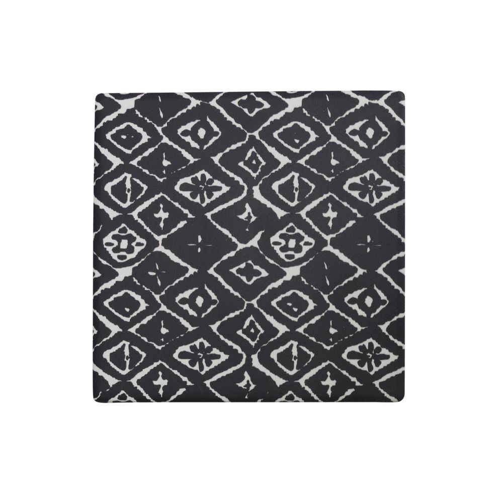 Splosh Markings Ceramic Coaster - Dark Diamond