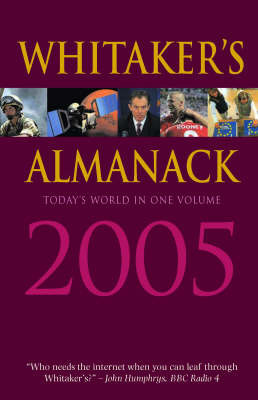Whitaker's Almanack 2005: 2005 image