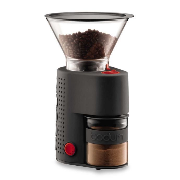 Bodum: Bistro Electric Burr Coffee Grinder - Black image
