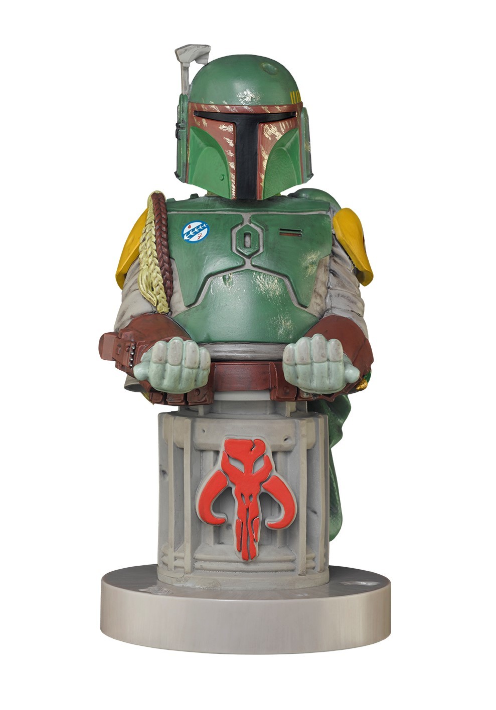 Cable Guy Controller Holder - Boba Fett on Plinth for PS4 image