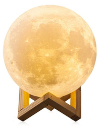 Lunar Light: Moonbeam 3D LED Night Light