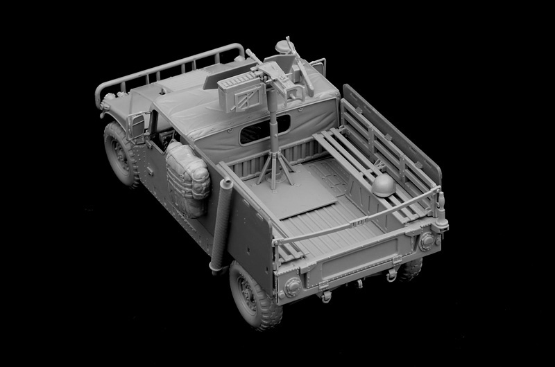Italeri 1:35 M998A1 Up-Armoured Humvee Model Kit | at Mighty Ape NZ