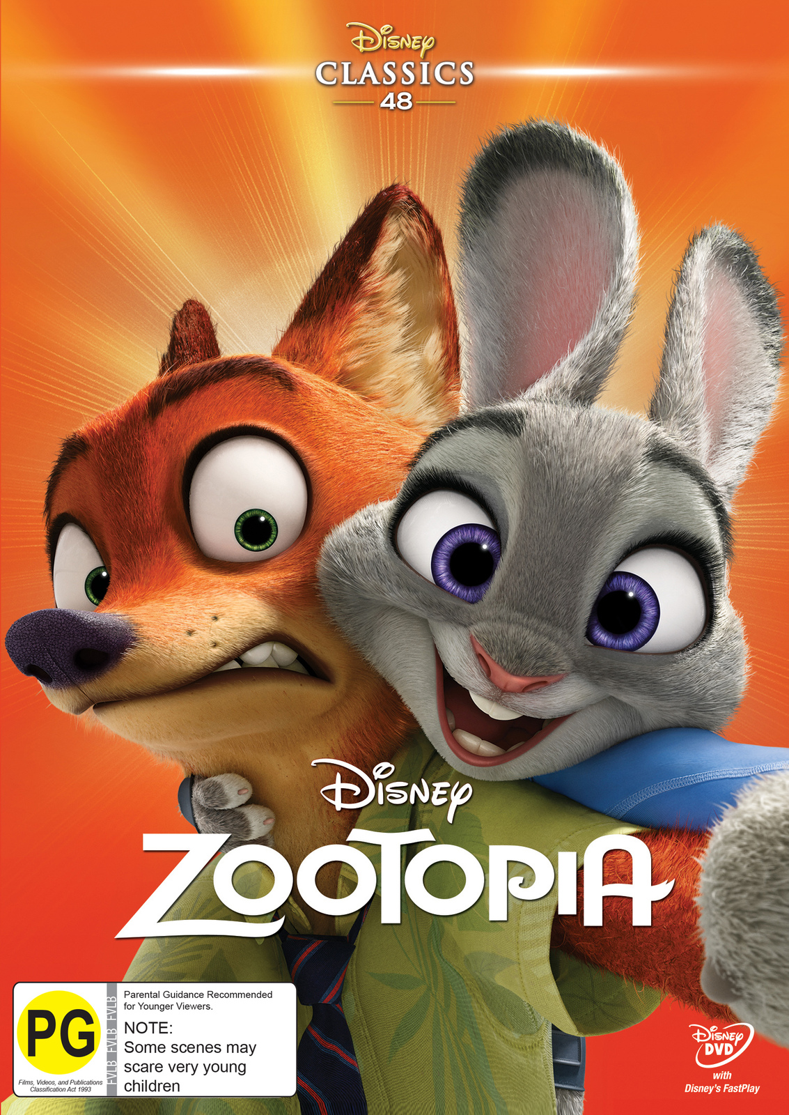 Zootopia on DVD image