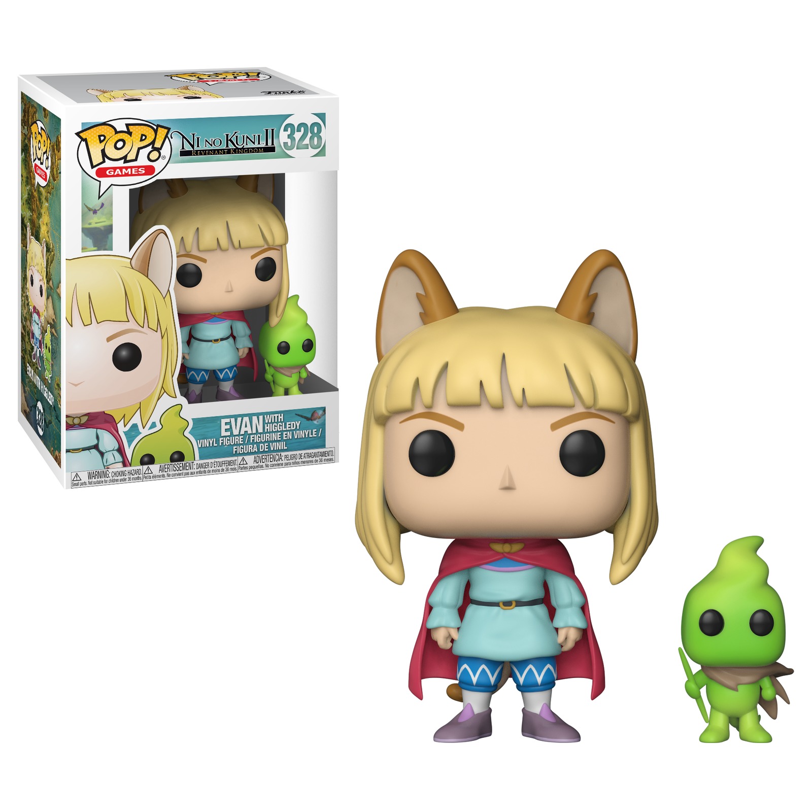 Ni No Kuni 2 - Evan with Higgledy Pop! Vinyl Figure image