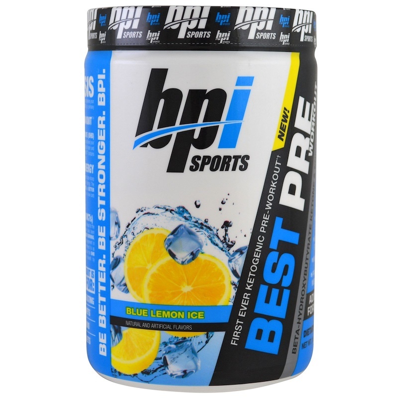 Buy BPI Sports Keto Best PreWorkout Blue Lemon (30 Serve) at Mighty