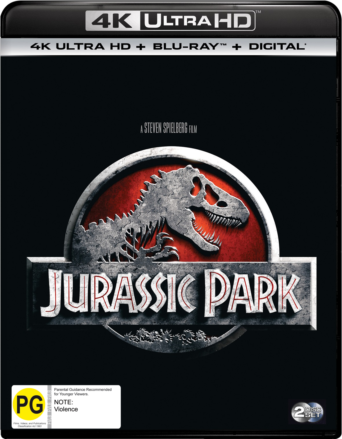 Jurassic Park on UHD Blu-ray