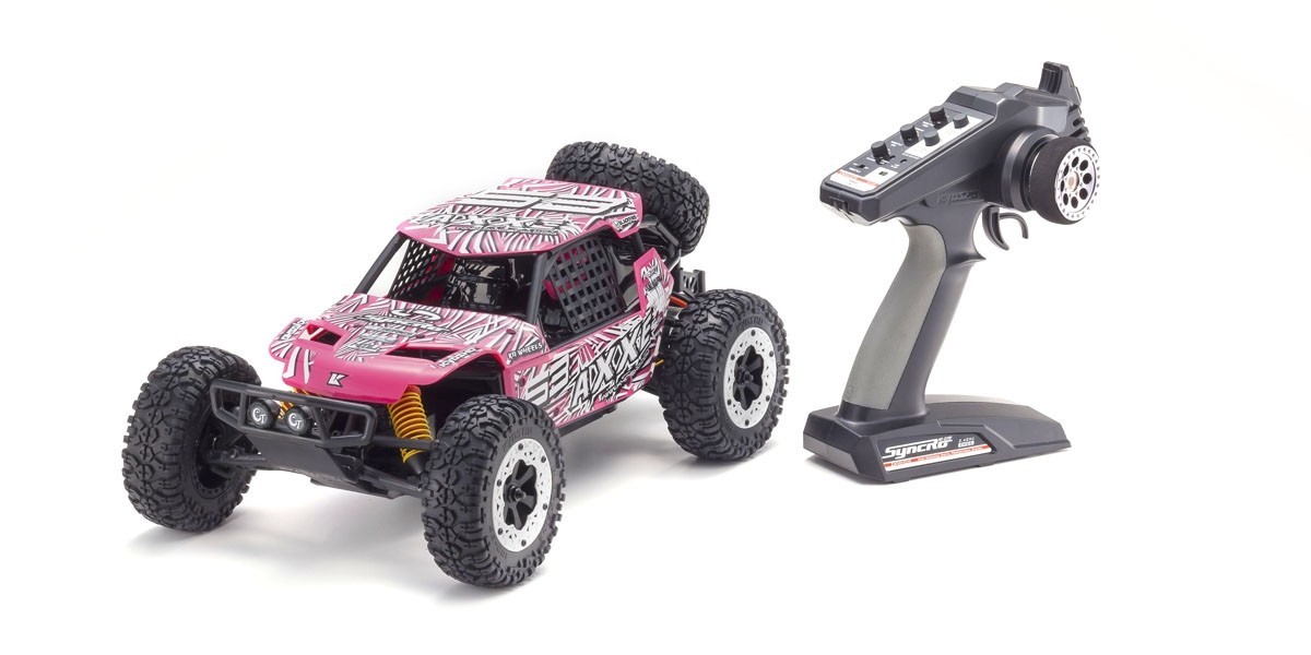 Kyosho 1/10 Axxe Readyset Electric Powered Type 6 - (Pink) image