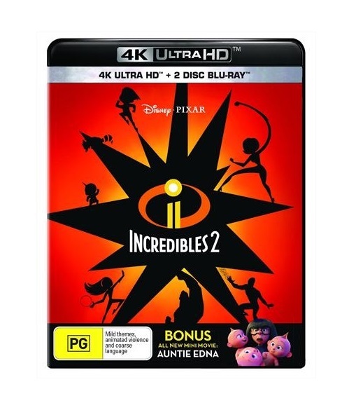 Incredibles 2 on UHD Blu-ray