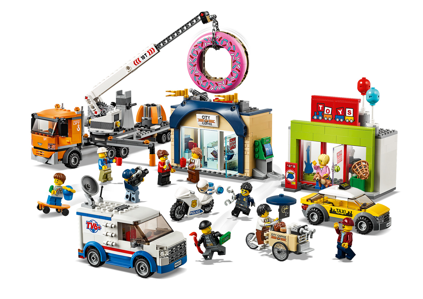 Buy LEGO City - Donut Shop Opening at Mighty Ape NZ