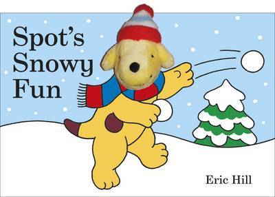 Spot's Snowy Fun Finger Puppet Book by Eric Hill image